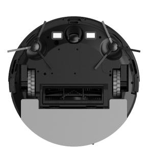 Wholesale Cyclone Drum Wet Dry Robot Vacuum Cleaner With Electric Control Water Tank 30w from china suppliers