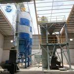 Dust Collector Dry Mortar Mixer Plant High Efficiency For Customized
