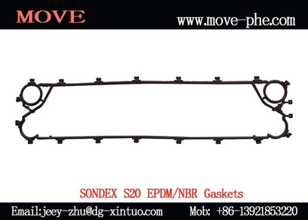 Supply EPDM Plate&Gasket Sondex S20A 894*126mm Replacement Plate Heat Exchanger