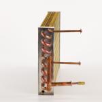 Flat Fin Air Cooled Condenser Coil Vaporizer In Refrigerator