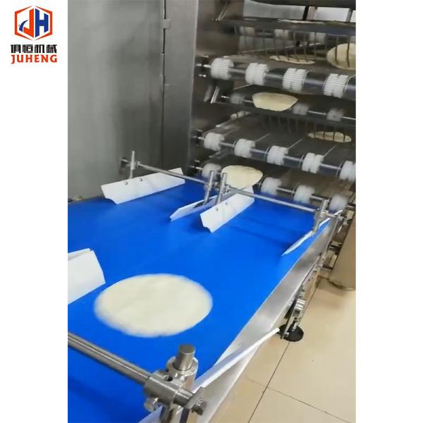 Full Automatic Mexican Wheat Flour Tortilla Line Wrapper Making Machine 2800 -