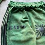 Custom Reversible Reverse Weave Heavy Weight Cotton Distressed Vintage Acid Wash