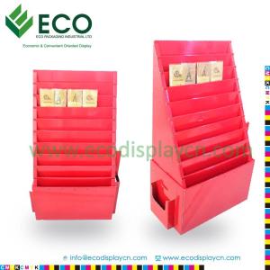 Wholesale Multi Shelf Paper Display Stands For Greeting Card, Christmas Card Display from china suppliers