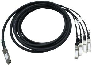 Wholesale DAC Fiber Optic Transceiver 40G QSFP+ To 4xSFP+ Small Size Low Power Consumption from china suppliers