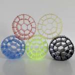 Shockproof Hydrophilic K3 Plastic HDPE Material MBBR Bio Media For Fish Farm
