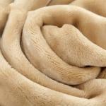 Recycled Polyester Coral Fleece Fabric For Pajamas Medium Weight 150d*144f