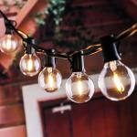 50FT 30FT fairy string Light ST38 Globe Party Garland String Light Warm White 50