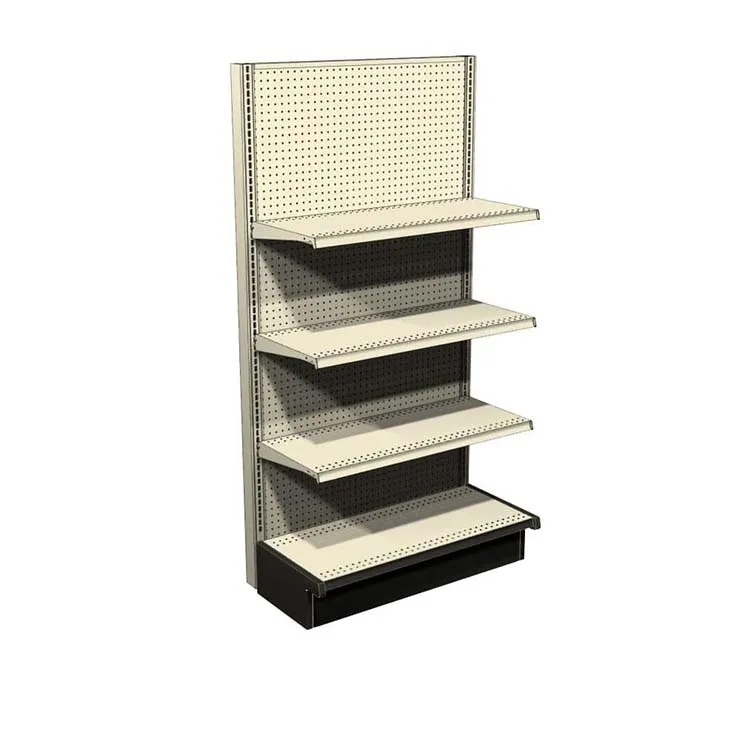 Factory Custom Size Color Metal Gandola Shelves End Gondola