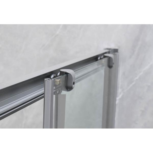 Sliding Opening European Shower Enclosure With Alum Frame And 5/6mm Tempered Glass
