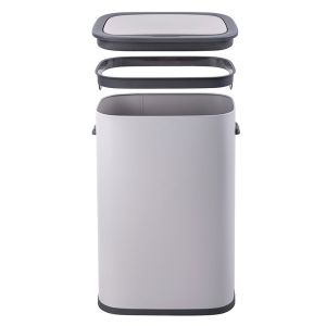 55L Rectangular Intelligent Induction Stainless Steel Induction Trash Can