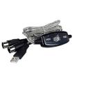 USB IN-OUT MIDI Interface Cable Cord Line Converter PC to Music