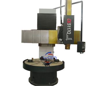 Wholesale CK5117 Fanuc Vertical Turret Lathe Machine Tool Metal Turning Machines from china suppliers