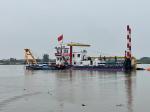 The designed conveying distance of the 12 inch model cutter suction dredger is