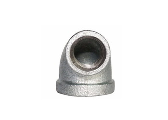 Galvanized Casting Malleable Iron Pipe Fittings Black Iron Elbow Round Head Shape