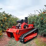12HP Small Tractor Lawn Mower Flail Mower 800mm 1000mm Electric Grass Cutter
