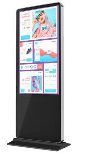 China 49 Inch Android5.1 1920x1080 Floor Stand LCD Display RJ45 on sale
