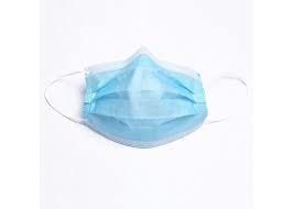Food Handling Disposable 3 Ply Face Mask Antiviral Respiratory Protection