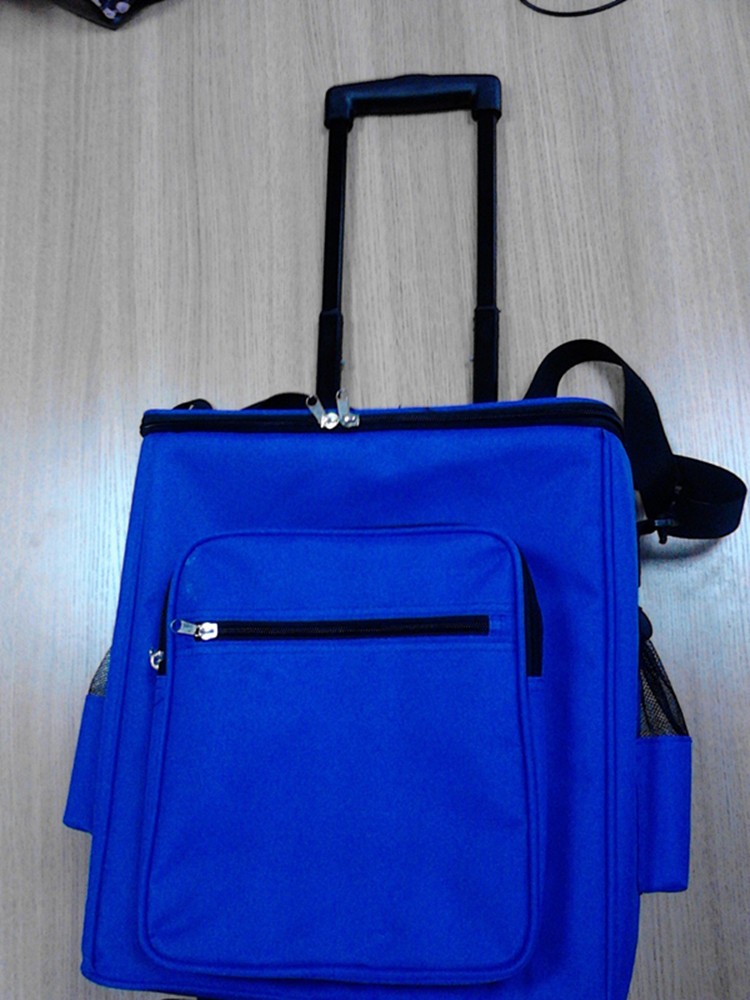 Factory Direct wholesale portable shopping trolley large insulated thermal food carry bag/insulted cooler bag