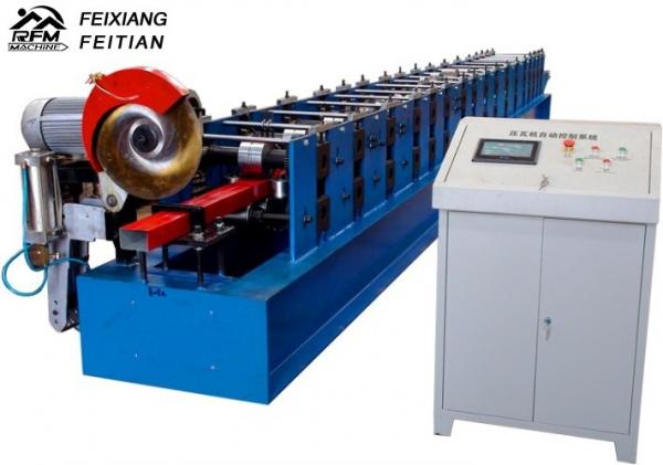 Quality High Speed Downspout Roll Forming Machine PLC Control Half Round Gutter Machine for sale