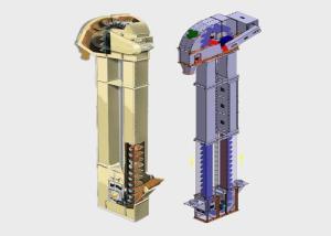 Wholesale Cement Clinker Powder 16T/H Vertical Bucket Elevator from china suppliers