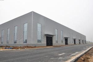 Wholesale Structural Steel Frame Construction Truss Steel Structure Warehouse With Parapet Wall from china suppliers