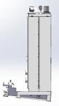 Custom Made Vertical Glass Washing Machine With Soft Brushes Stainless Steel