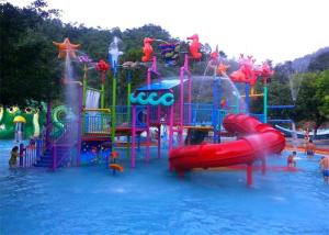 Wholesale Mix Color Interactive Water Park Playground For Hotel Swimming Pool from china suppliers