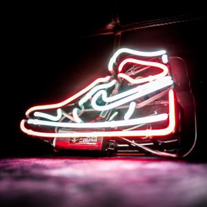 China 14  x 8.5   Neon Jordan Sneaker Signage Shoe Glass Acrlic  Neon Sign on sale
