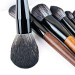 Classic Powder Make Up Brush 10PCS High Resilience Bristle Log Handle