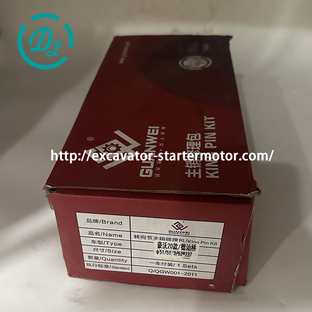 Steering Kunckle King Pin Kit Howo 2020 9.5 Model 51/51.3/52*237