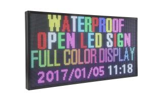 China Programmable WiFi P10 RGB Outdoor Digital LED Signs With Aluminum Case on sale