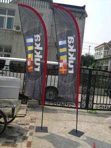 China Custom flags banners for promotion and advertising brand show on sale