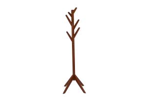 Wholesale Home Walnut Wooden Coat Hanger Stand 6 Hooks Smooth For Protecting Clothes from china suppliers