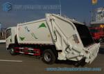 8000L 8M3 HOWO 4 X 2 Garbage Compactor Truck Q235 Carbon Steel Tank