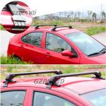 A - F Style Black / White Color Roof Rack Bar Aluminum Alloy For 4x4 Offroad