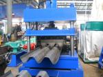 Colored Glaze Steel Guardrail Roll Forming Machine 1.5mm - 3.0mm Thickness