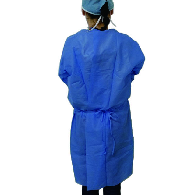 Medical Disposable Isolation Gowns , SMS Reinforced Sterile Protective Wear