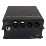 Media Digital Audio Over Fiber Extender Bidirectional Audio Over Fiber