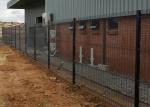 High Safety Powder Coated Anti Climb Fencing Welded Mesh Security 358