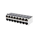 LPJG87012CNL 1000 Base-T Ethernet RJ45 2x8 Port Magnetic Connectors With PoE