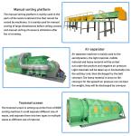 Household Municipal Solid Waste Screening Machine Garbage Separator Machine