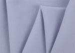 Dry Fit Anti Uv Weft Knitted Interlock 75% nylon 25% Spandex Fabric For Yoga
