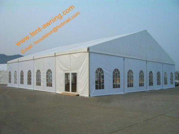 Quality White Marquee Tent  Large Aluminum Structure Waterproof  Exhibition Event Tents for sale