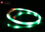 Flashing Silicon Puppy Pet Led Light Necklace Led Dog Collar Waterproof