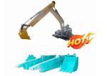 Long Reach Telescopic Excavator Arm For Cat Hitachi Komatsu Sany