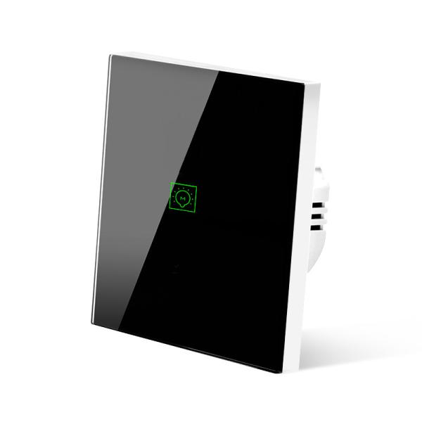 Glomarket Tuya Eu Smart Wifi Wall Touch Switch 1/2/3 /4 Gang Glass Panel