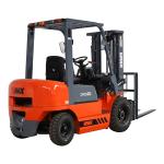 2Ton hydraulic diesel forklift truck with 4m full free mast China exported