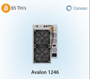 Wholesale Canaan Avalon 1246 85TH Bitcoin Asic Miner Scrypt Mining Machine from china suppliers