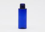 30 Ml Blue Refillable PET Plastic Spray Bottles With Light Green Mist Pump