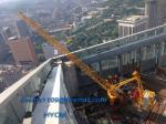 3 Tons Load 24 Meters Boom Derrick Hoist For 120m Building